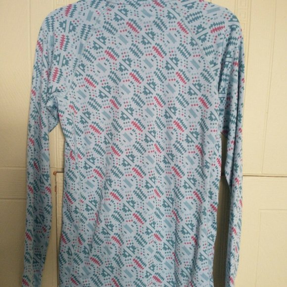 PATAGONIA CAPILENE MIDWEIGHT HALF ZIP PULLOVER ICE FALL BLUE - Picture 2 of 7